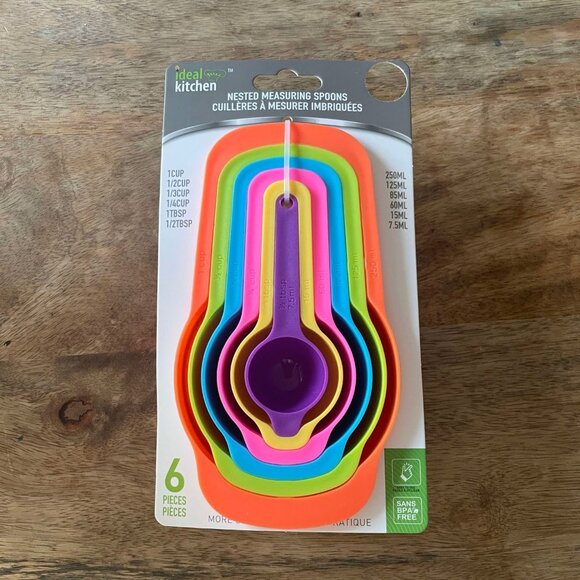 5/$20 NEW Colorful Nested Measuring Cups Set #4 - Picture 1 of 5